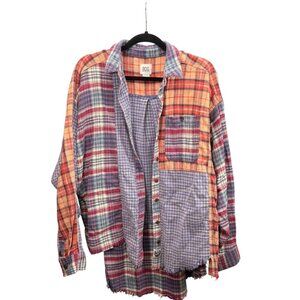 UO BDG Patchwork Flannel Size Medium